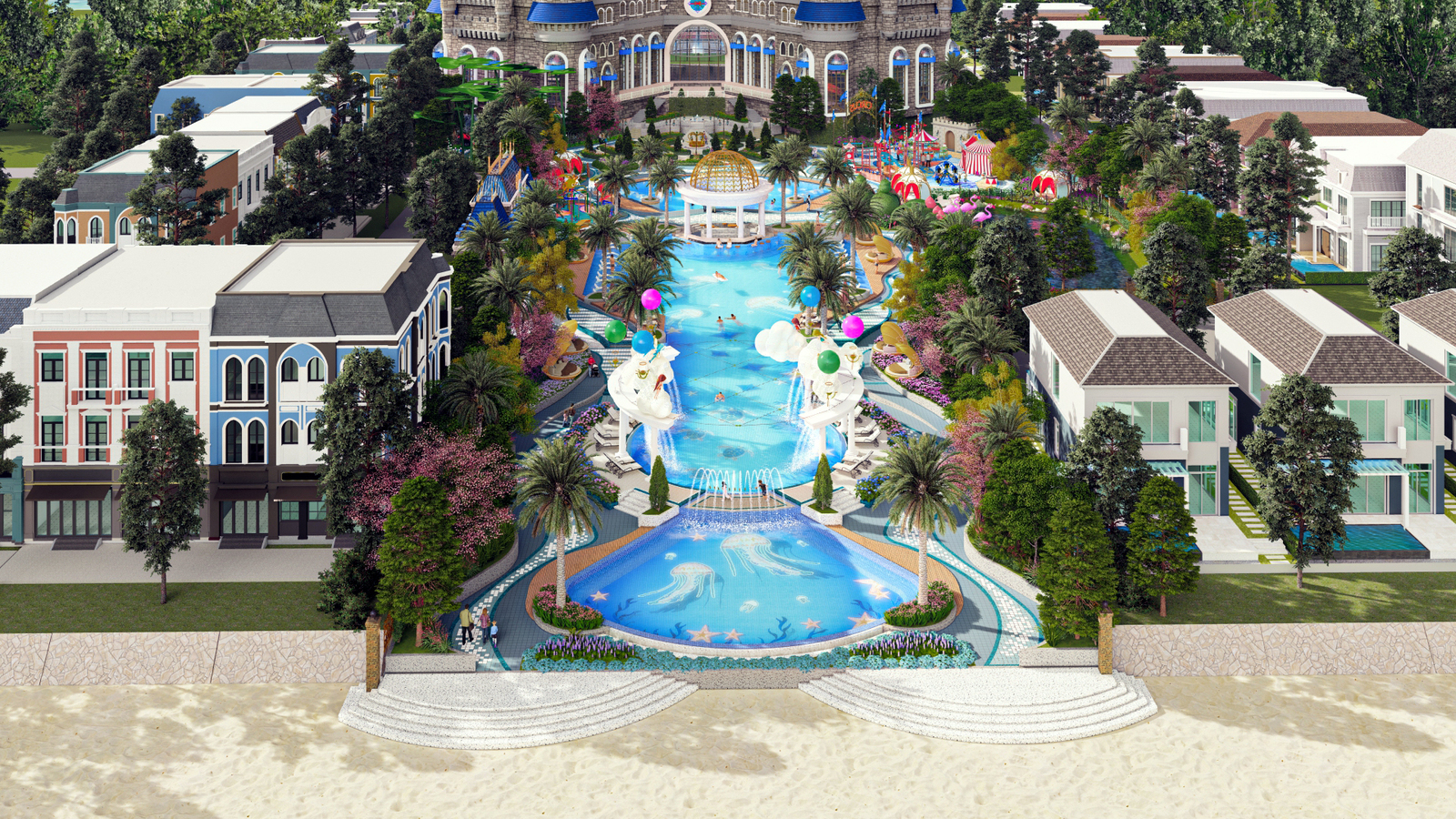 Ngân Hiệp Castle Hotel - Landscape design - 14